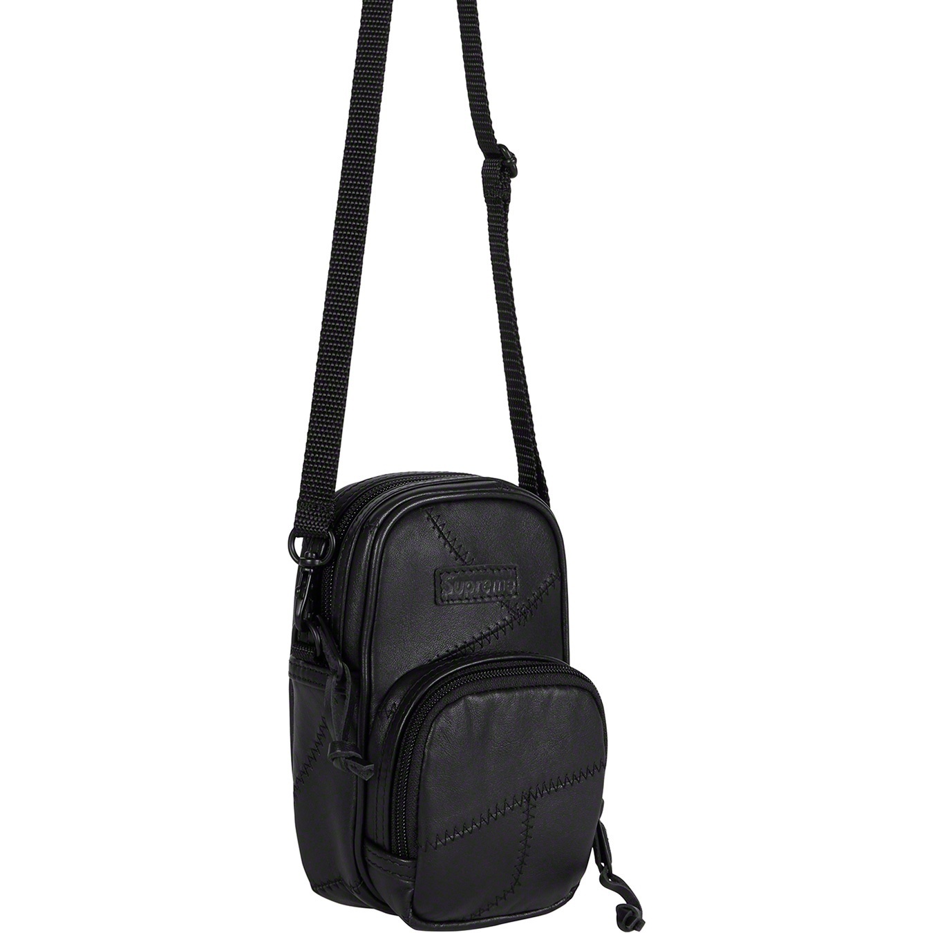Patchwork Leather Small Shoulder Bag view 6